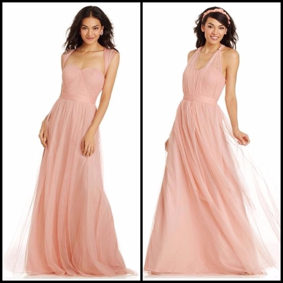 Adrianna Papell Convertible Corset Tulle Gown - Picture 3 of 15